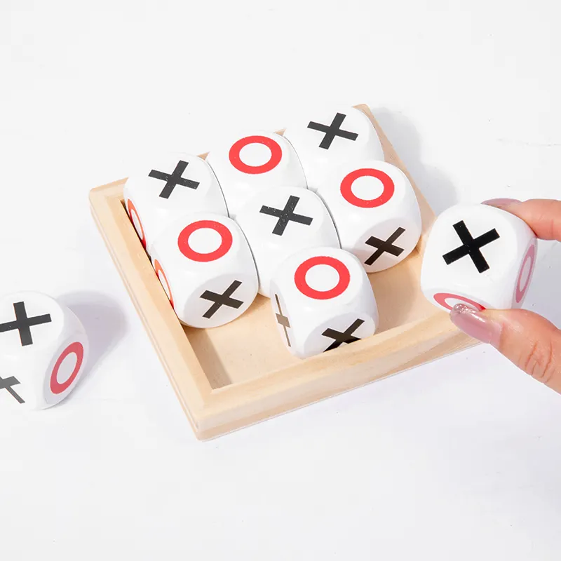 Niños explosivos XO tic-tac-toe jardín de infantes beneficio inteligencia juego de mesa juguete cerebro pensamiento entrenamiento batalla de dos jugadores