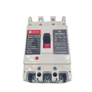High quality Switchgear plastic case circuit breaker HSKM1-125L 3P 125A