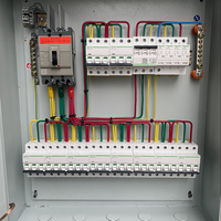 Tableau de commande moteur triphasé 380V 220V 22kW 37kW avec démarreur direct (DOL) pour pompe incendie et protection contre les surcharges