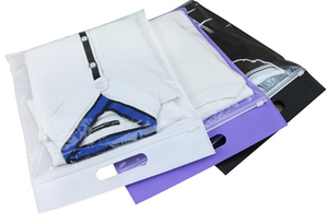 Bolsa de PVC con Cierre Zip para Ropa y Joyería, con Logotipo Personalizado, en Oferta, para Empaque Promocional - Product Image 4