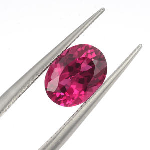 Productos de Venta Caliente Goldleaf, Dijes de Rubí Cultivado en Laboratorio con Corte Ovalado, Color Rojo Sangre de Pichón, Gema Cultivada en Laboratorio Suelta para la Fabricación de Joyas - Product Image 1