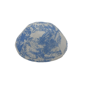 一浩伊定制缎子犹太斜纹圆顶木丝绸宗教男男孩犹太以色列定制基帕犹太人 - Product Image 1