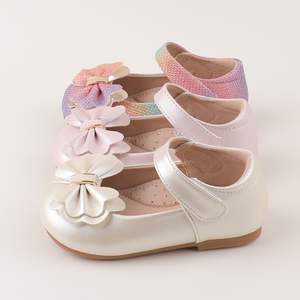 Sandalias Planas de Verano 2026 para Niñas, con Lazo, Estilo Princesa, para Exteriores, Lindas y a la Moda, Zapatos de Playa para Bebés y Niños Pequeños, Zapatos de Baile Mary Jane, Estilo Coreano Dulce - Product Image 1
