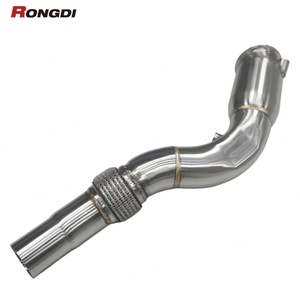 Tubo de Escape de Alto Flujo Rongdi de Acero Inoxidable 304 de 1.5 mm con Resonador para M3 F80 M4 F82 S55 3.0T 2014-2019 - Product Image 5