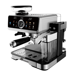 Anbolife Macchina per Caffè Espresso Domestica con Sistema di Riscaldamento Istantaneo a 20 Bar, Esperienza Stile Caffetteria, Macinacaffè Integrato - Product Image 4