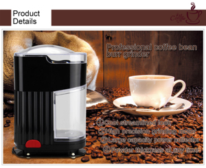 Molinillo de Café Comercial Manual Cónico de Acero Inoxidable con Sistema de Secado por Calor, Capacidad de 60g - Product Image 6