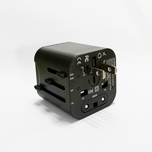 Mini adaptador de viaje universal con 4 salidas de CA y 3 puertos USB Nuevo enchufe INTERNACIONAL PARA USO DE TVers - Product Image 3