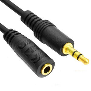 OEM chapado en oro 3,5 Audio AUX Socket auriculares 3,5mm hembra <span class=keywords><strong>a</strong></span> macho RCA <span class=keywords><strong>AV</strong></span> <span class=keywords><strong>Cable</strong></span> de audio <span class=keywords><strong>a</strong></span> TV VCR DVD - Product Image 4