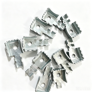 Clips dentados, terminales electrónicos y contactos de resorte de cobre personalizados de alta velocidad, fabricados con troquelado progresivo y doblado, de Vietnam. - Product Image 3