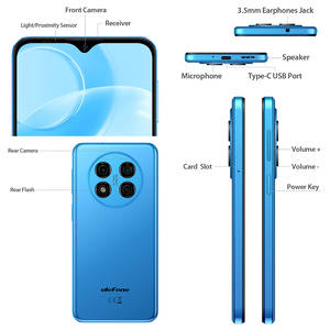 โทรศัพท์มือถือราคาส่งถูก Ulefone Note 15 แบตเตอรี่ 4000mAh หน้าจอ 6.22 นิ้ว ระบบ Android 12 ความจุ 2+3+64GB รุ่น Note 15 - Product Image 6