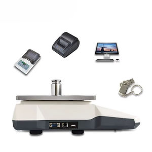 Báscula Industrial con Pantalla Táctil, Capacidad de 10 kg, 20 kg, 30 kg, Alta Precisión de 0,1 g, Báscula Digital de Plataforma - Product Image 2