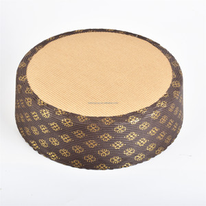 30pcs giấy Pan khuôn sóng hình thức cho bánh bánh mì tròn Giấy nướng khuôn mẫu cho nhà bếp muffin cupcake kulich paska, nâu - Product Image 2