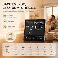 Termostato Inteligente WiFi para Caldera de Gas y Calefacción por Suelo Radiante Eléctrico OEM, para Eficiencia Energética