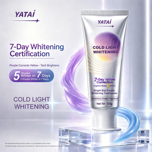 Dentifrice Blanchissant Correcteur de Couleur Marque Blanche 7 Jours Lift 5 Nuances Faible Abrasion Élimination des Taches Profondes Soin Buccal Quotidien - Product Image 3