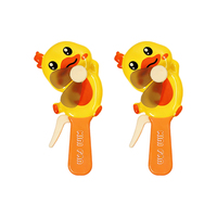 Jouets en plastique en gros de Chine, animaux de dessin animé, mini-ventilateur canard, jouet bonbon à prix abordable pour enfants