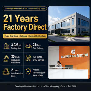 Boîte à colis autoportante SUS304 48L |   Anti-effraction, résistant aux intempéries |   Fournisseur de projets d'appartements et de villas OEM, MOQ 50 - Product Image 4
