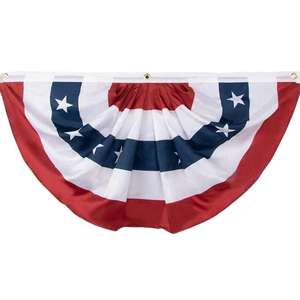 Banderas Decorativas Personalizadas Beckon de Alta Calidad con Diseño de Estrella Negra, Banderines Creativos en Forma de Abanico de Poliéster para Jardín y Eventos - Product Image 4