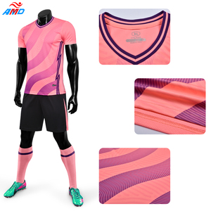 Maillots de football respirants vierges en polyester de la meilleure qualité uniformes de football personnalisés à gratter - Product Image 4