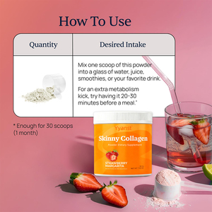 Poudre de collagène minceur pour adultes OEM/ODM avec fibres alimentaires et multivitamines pour la fermeté et l'élasticité de la peau, la santé des articulations et la perte de poids - Product Image 5