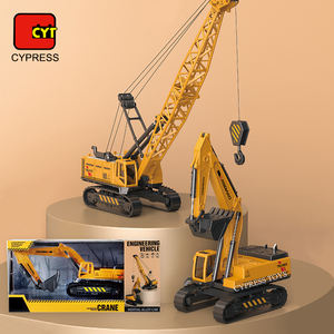 Camions de Simulation voitures, avec pelle, jouets de Simulation en fonte, pour robot de Construction, échelle <span class=keywords><strong>2021</strong></span> - Product Image 2