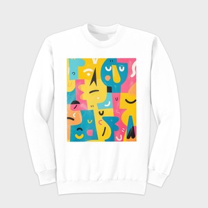 Image personnalisée Sweat-shirt à col rond unisexe anti-rides anti-rétrécissement Sérigraphie personnalisée Hip-Hop solide brodé Techniques Made for USA - Product Image 1