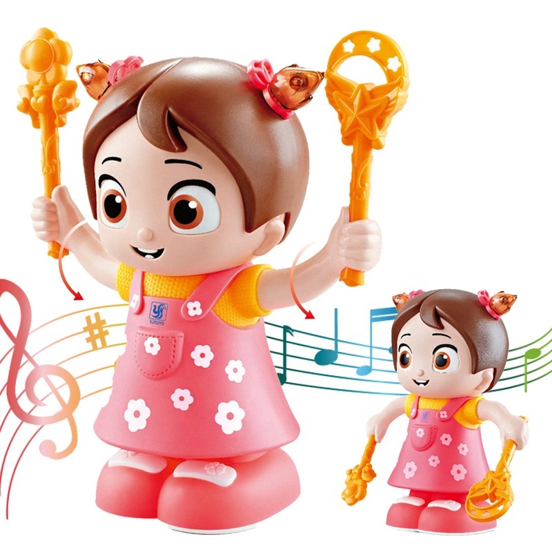 AiJH Educational Dancing Girls Toys 360