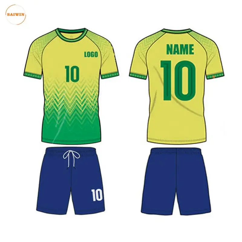 Personalized Soccer Wear Jersey Maillot Foot Soccer Kit Football Kit