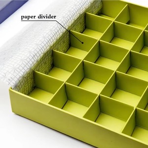 Eco Friendly Food Grade Paper Sweet Cookie Dessert Truffles Box Custom <strong>Packaging</strong> <strong>Chocolate</strong> Box with Dividers Lid - Product Image 4