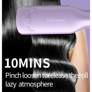 Nouveau fer à boucler en forme de V pour grandes boucles, <span class=keywords><strong>mini</strong></span> fer à friser électrique à ions négatifs, fer à boucler de haute qualité avec chauffage PTC pour le soin des cheveux - Product Image 5