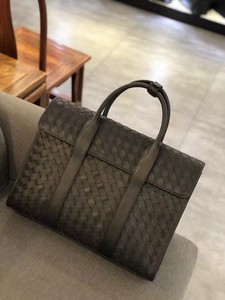 Maletín de Cuero Tejido Estilo París, Sin Marca, para Oficina, Bolso de Mano para Portátil para Hombre, Venta al Por Mayor en Reino Unido y Francia - Product Image 3
