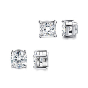 Pendientes magnéticos de cristal <span class=keywords><strong>para</strong></span> hombres, <span class=keywords><strong>aretes</strong></span> de moda, gran oferta - Product Image 3