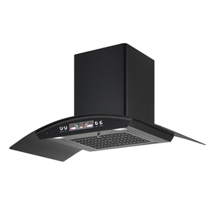 Nouveau modèle 600-900mm bonne qualité OEM/ODM grand arc d'aspiration forme courbe <span class=keywords><strong>cuivre</strong></span> moteur cuisine cheminée cuisinière <span class=keywords><strong>hotte</strong></span> - Product Image 2