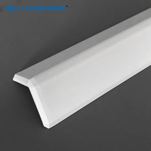 Protection d'angle en alliage d'aluminium de 55 mm avec revêtement en PVC à texture cuir, protection anti-choc - Product Image 3