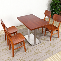 Chaises en bois pour restaurant, meubles de restauration commerciaux durables pour hôtel et entreprise alimentaire