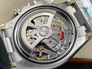 Reloj Mecánico de Lujo de la Mejor Calidad, Sumergible, 40 mm, Fábrica UFO, Acero 904L, Movimiento ETA 4131, 126509, Cronógrafo, Azul - Product Image 5