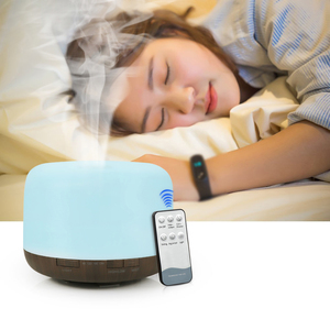 500 ML Ev Tipi Uçucu Yağ Aroma Difüzörü, Modern <span class=keywords><strong>LED</strong></span> Aydınlatma ve Hava Nemlendiricisi ile - Product Image 6