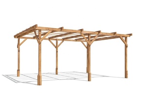 Meubles d'extérieur personnalisables de 36 pièces, gazébes <span class=keywords><strong>en</strong></span> <span class=keywords><strong>bois</strong></span>/pergola pour jardin/cour/cour - Product Image 2