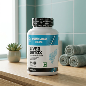 Tabletas de Desintoxicación Hepática con Calcio y Vitamina Healthoxide, Calidad Premium Natural, Certificadas por GMP - Suplemento para el Cuidado de la Salud para Adultos - Product Image 2