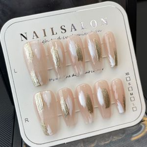 Nouveau produit lancé, série de <span class=keywords><strong>faux</strong></span> ongles faits main, style <span class=keywords><strong>anime</strong></span> dessiné à la main, rose et blanc, doux et cool - Product Image 3
