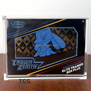 Boîte d'entraînement Elite TCG <span class=keywords><strong>Pokémon</strong></span> Shining Fates <span class=keywords><strong>Etb</strong></span> Plus dans un étui en acrylique anti-UV pour <span class=keywords><strong>Go</strong></span> Pokemon Center Elite Trainer Box Plus - Product Image 5