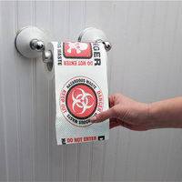 Papier toilette jetable créatif personnalisé avec logo crâne rouge et blanc, en pâte de bois vierge, 300 sections, type à mandrin
