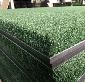 Gazon artificiel de haute densité <span class=keywords><strong>pour</strong></span> terrain de football de simulation de gym, gazon extérieur résistant à l'usure, motif de cryptage numérique - Product Image 6