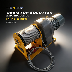 Cabrestante Eléctrico de Cable Metálico de 220V, Tamaño Pequeño, Bajo Ruido, Alta Eficiencia Energética, Cabrestante Industrial con Freno Electromagnético - Product Image 1