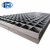 Grille en acier inoxydable Q235 en acier au carbone pour ponts, parkings et sols architecturaux