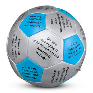 Bola de rompehielos de PU con estampado personalizado, juguete suave para niños, entrenamiento transfronterizo, relleno de algodón PP para construcción de equipos sociales - Product Image 1