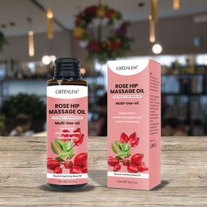 Huile de massage personnalisée avec logo, à l'huile de rose musquée, hydratante légère pour peaux sèches – Fabricant - Product Image 2