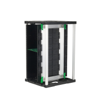 Leenol ESD SMT Magazine Rack, support de stockage de cartes de circuits imprimés réglable pour ligne de production SMT