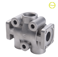 Pièces de fonderie en acier certifiées ISO9001 pour le corps de vanne hydraulique, usinage par procédé de cire perdue, fabrication OEM