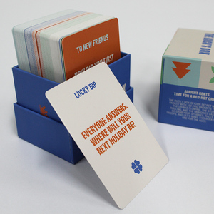 Carte da Gioco per Adulti OEM ODM, Mazzo Personalizzato con Logo, Produttore di Carte con Domande per Coppie, Mazzo di Carte Personalizzato - Product Image 3