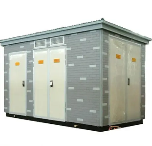 Hochwertige Outdoor-Unterstation im europäischen Stil Box-Typ 200kva-2000KVA Nennspannung 10kv 11kv 30kv Dreiphasen 220v/380v/400V